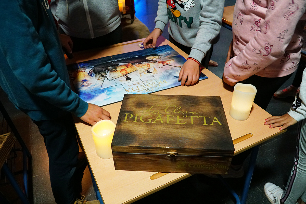 La Clave Pigafetta. Escape Game en el colegio.